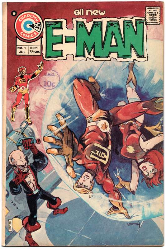 1975 E-Man Issue 9 NM Softcover