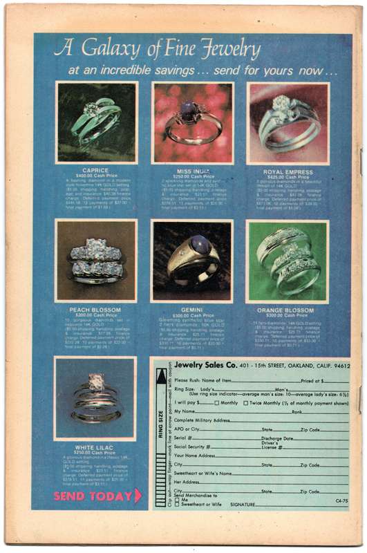 1975 E-Man Issue 9 NM Softcover