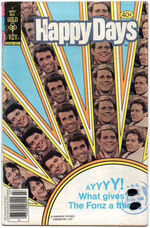 1979 Happy Days Issue 3 VG Softcover