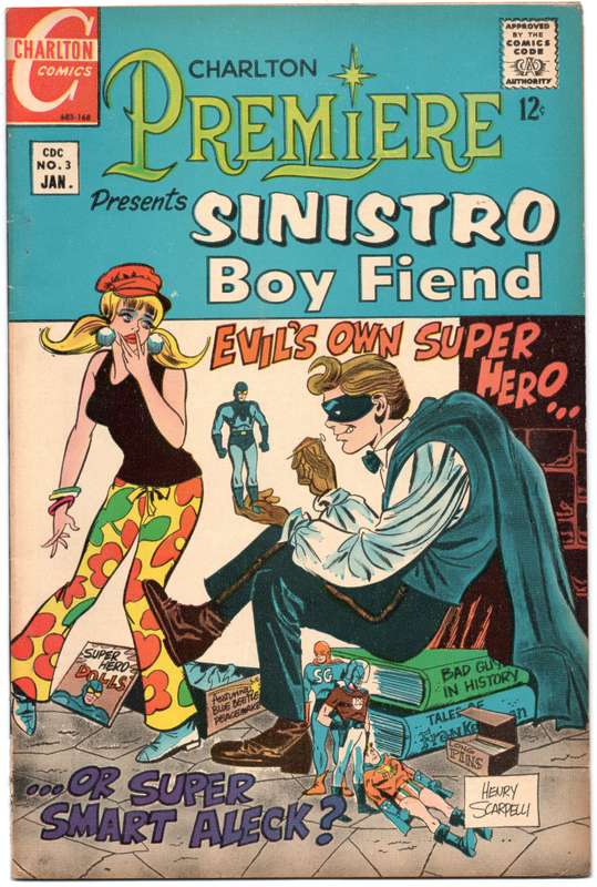 1968 Charlton Premiere Issue 3 FN Softcover