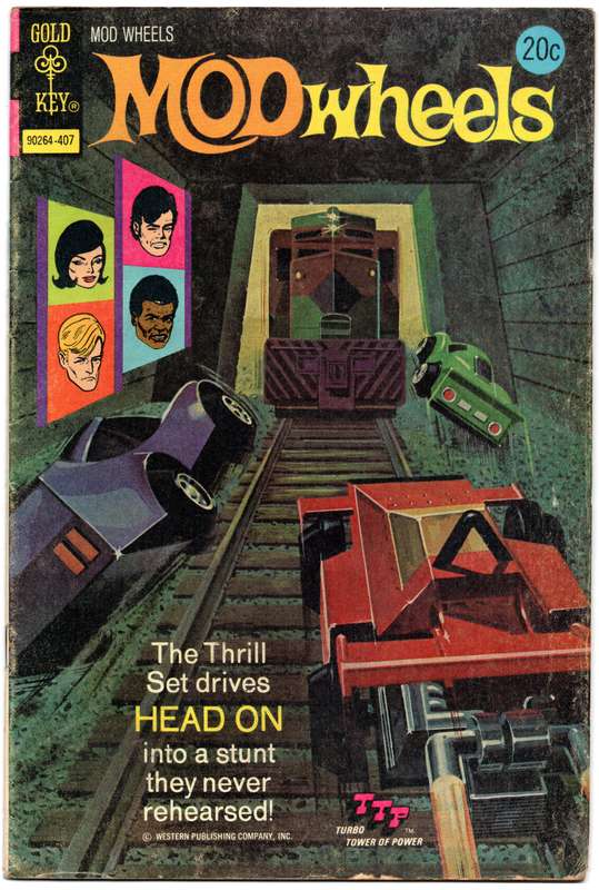 1974 Mod Wheels Issue 13 VF Softcover
