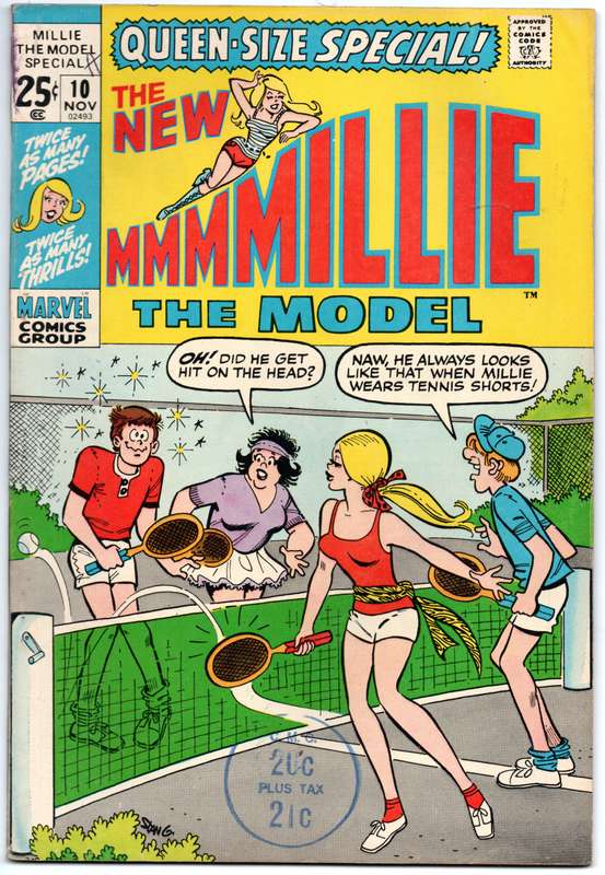 1971 Millie The Model Annual Issue 10 FN Softcover