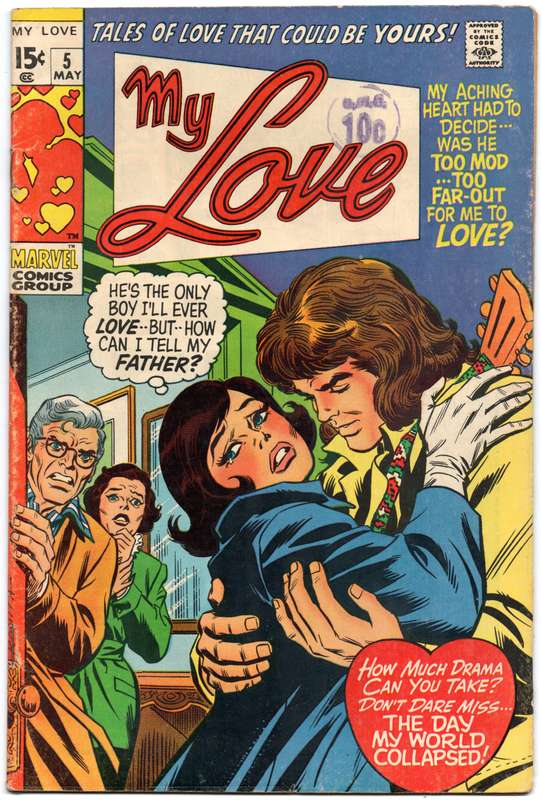 1970 My Love Issue 5 VF Softcover