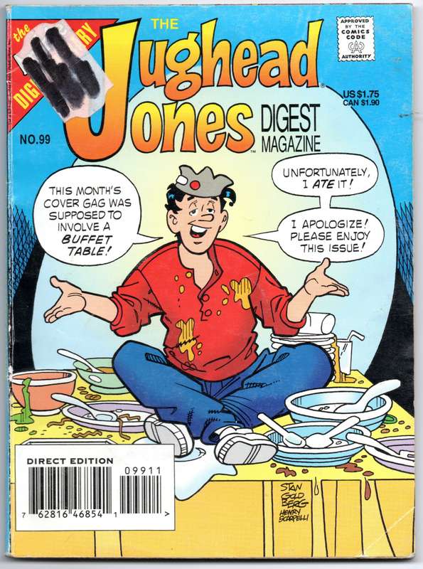 The Archie Digest Library- Archie Archie Andrews Number 97 and Jughead Jones Number 99 2 Comic Set S