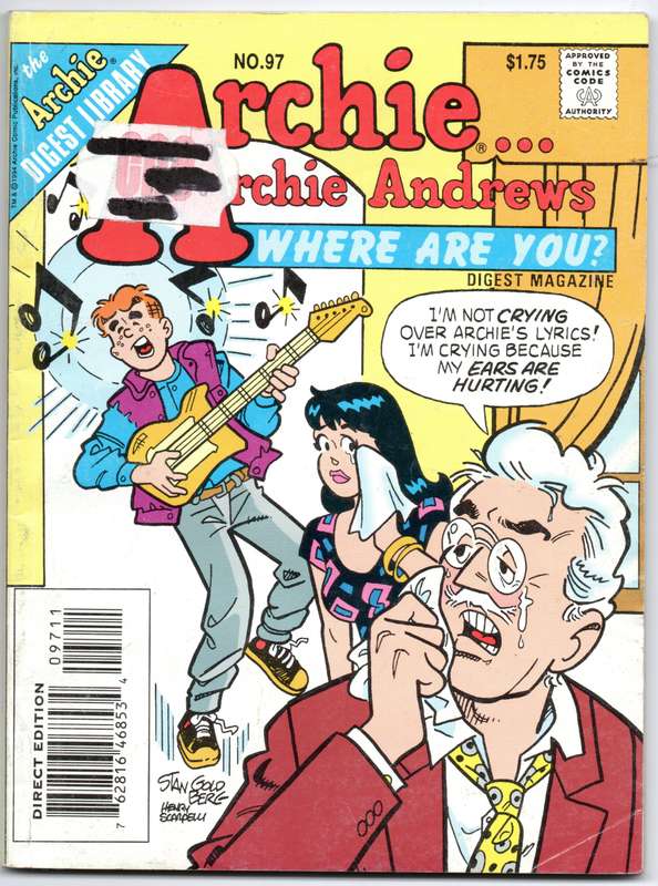 The Archie Digest Library- Archie Archie Andrews Number 97 and Jughead Jones Number 99 2 Comic Set S