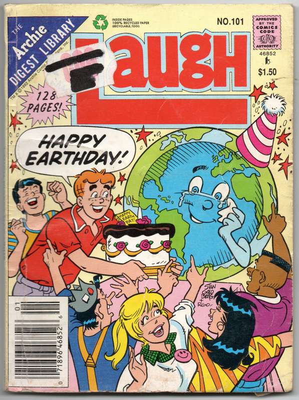 The Archie Digest Library- Laugh Number 101 and Archie Number 116 2 Comic Set Softcover