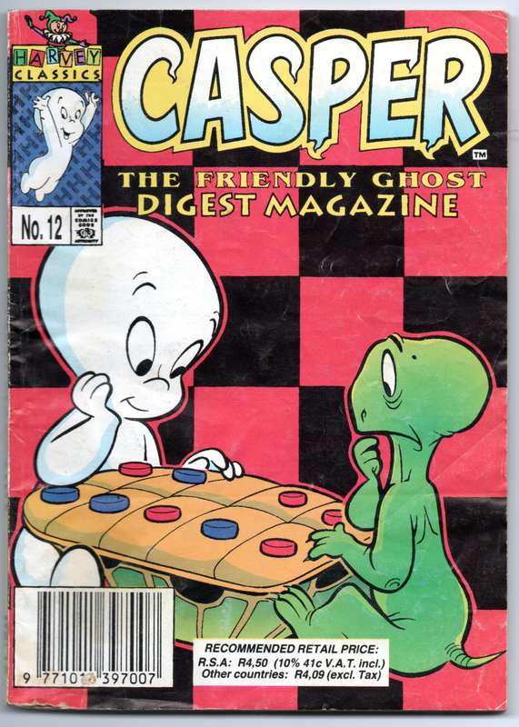 4 Casper The Friendly Ghost Comic Set Softcover