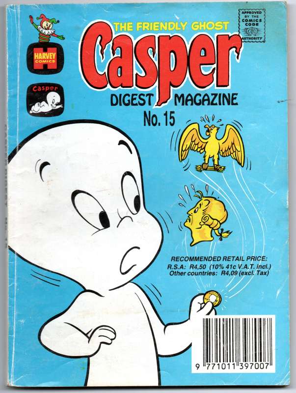4 Casper The Friendly Ghost Comic Set Softcover