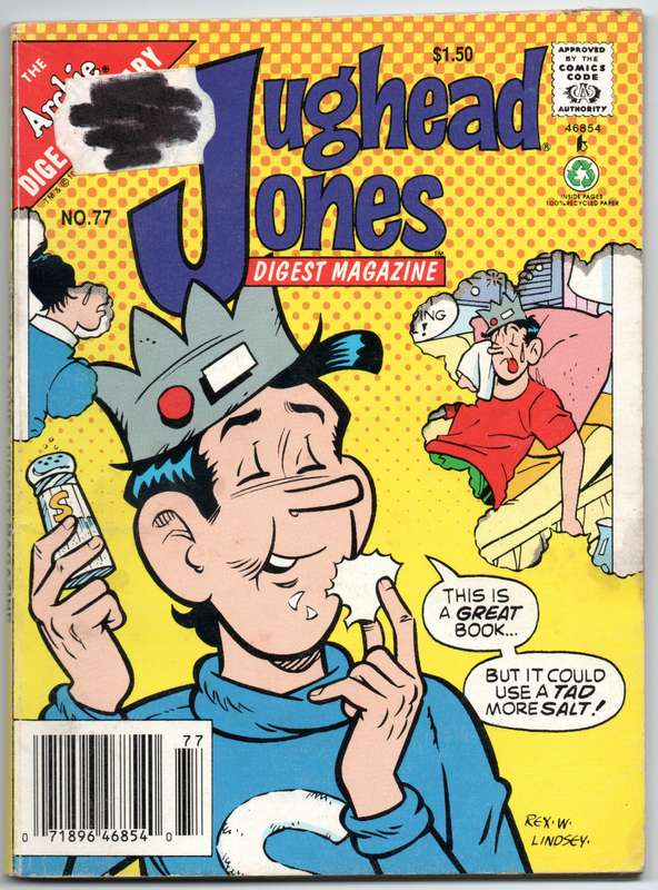 The Archie Digest Library- Laugh Number 62 and Jughead Jones Number 77 2 Comic Set Softcover