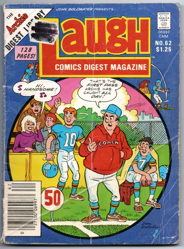 The Archie Digest Library- Laugh Number 62 and Jughead Jones Number 77 2 Comic Set Softcover
