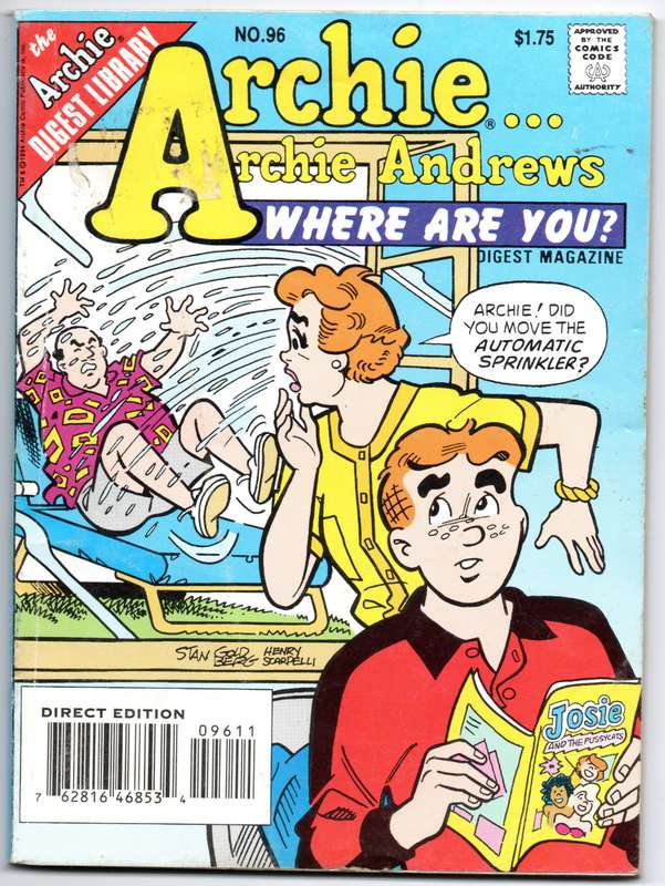The Archie Digest Library- Jughead With Archie Number 96 and Archie Archie Andrews Number 96 2 Comic