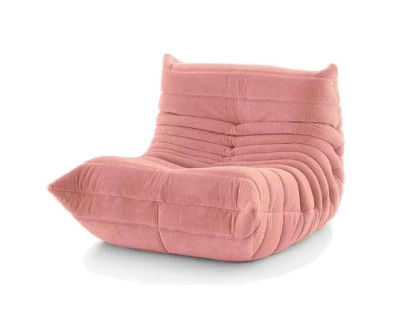 Caterpillar Lazy floor Sofa (Pink)