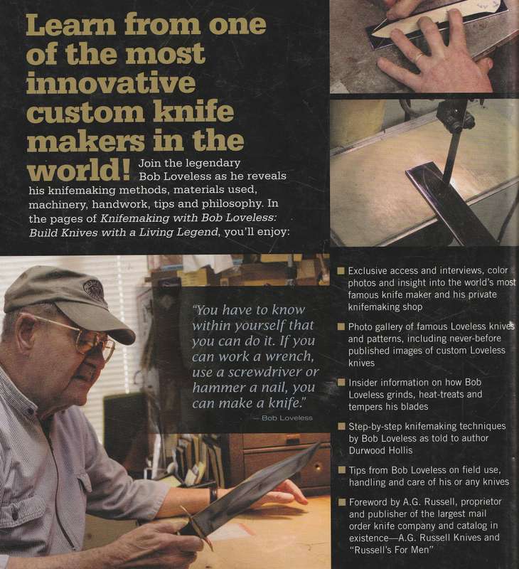 KNIFEMAKING WITH BOB LOVELESS by Durwood Hollis