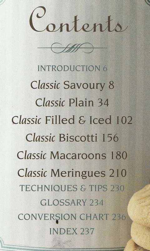 THE A.W.W. CLASSIC COOKIES: BISCOTTI, MACAROONS AND MORE