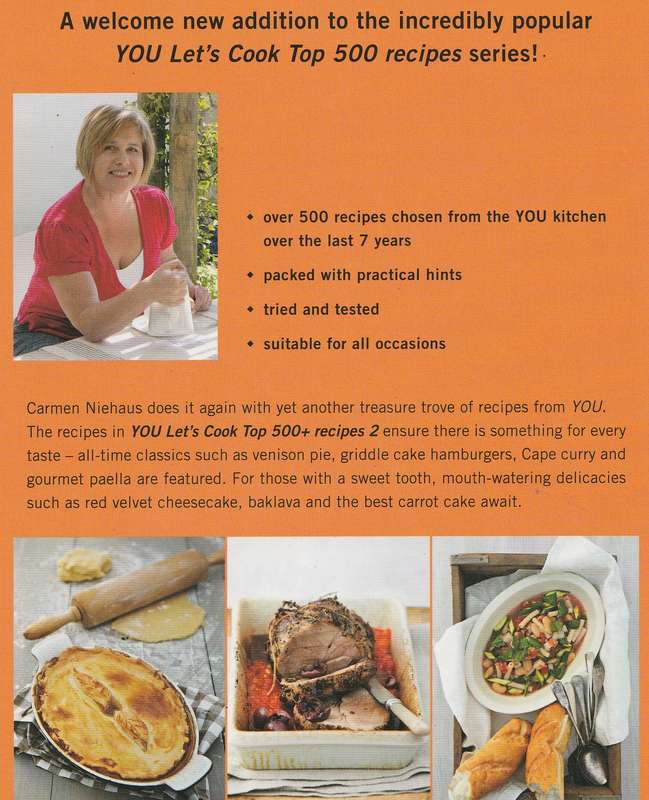 YOU LET'S COOK TOP 500 RECIPES + RECIPES 2 compiled by Carmen Niehaus