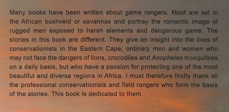 THE POACHER AND OTHER HUNTING, FISHING & CONSERVATION STORIES by Div de Villiers