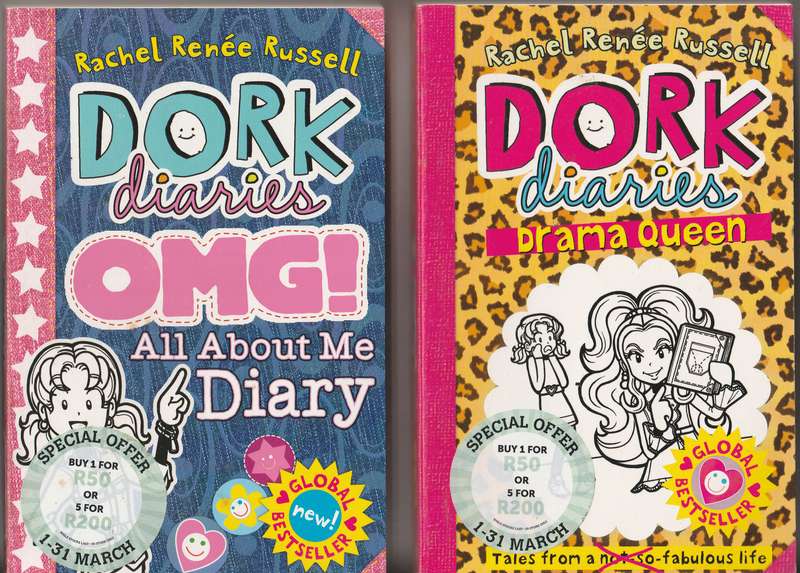 DORK DIARIES: PUPPY LOVE, POP STAR, OMG! ALL ABOUT ME DIARY & DRAMA QUEEN by Rachel Renee Russell