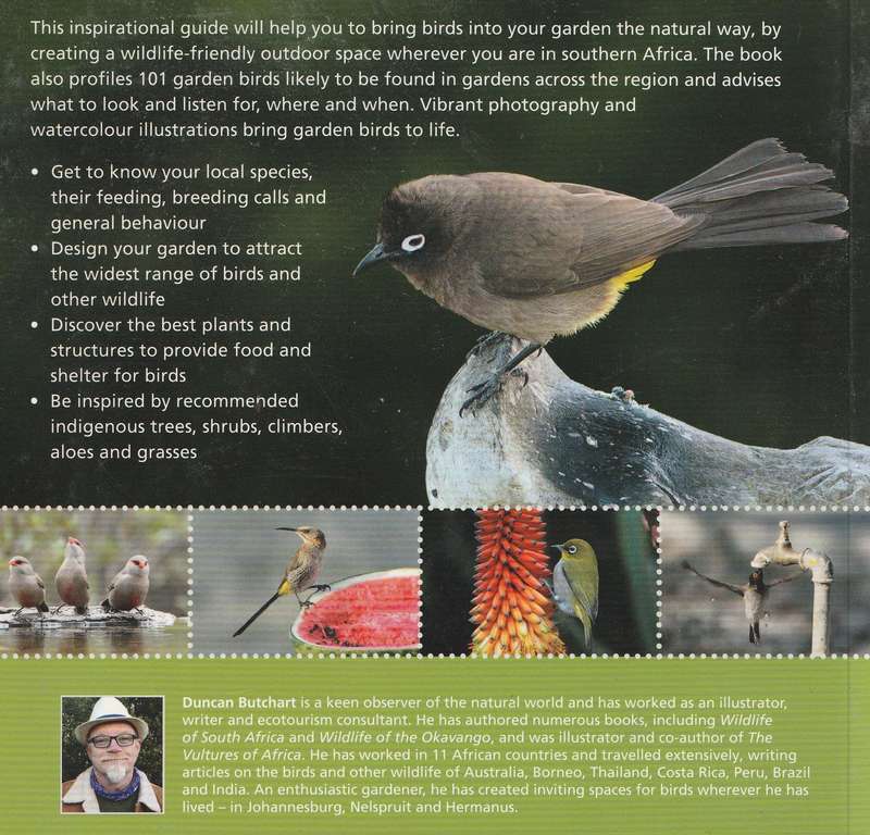 GARDEN BIRDS IN SOUTHERN AFRICA by Duncan Butchart