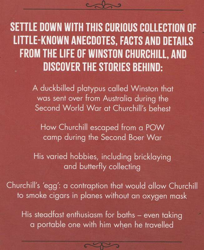 THE ECCENTRIC MR CHURCHILL: LITTLE-KNOWN FACTS ABOUT THE GREATEST BRITON by Jacob F Field