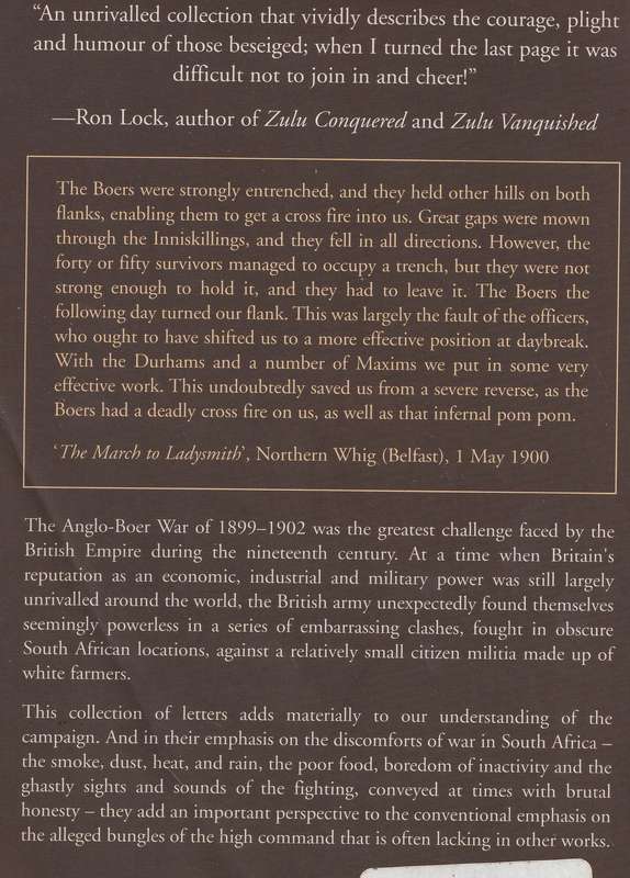 LETTERS FROM LADYSMITH: EYEWITNESS ACCOUNTS FROM THE SOUTH AFRICAN WAR