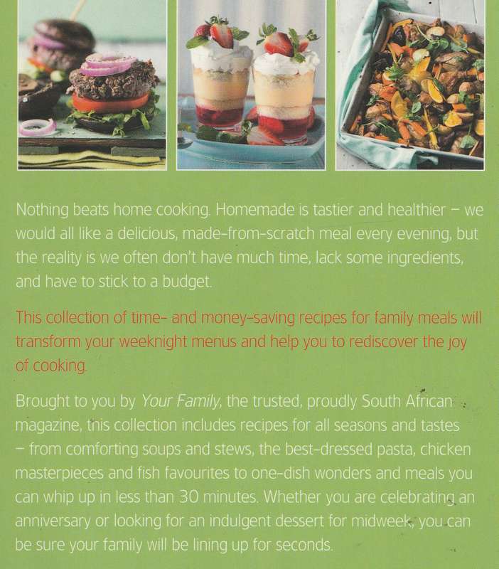 THE COOKBOOK: YOUR FAMILY
