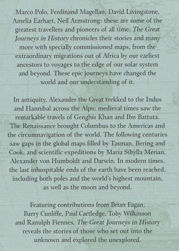 THE GREAT JOURNEYS IN HISTORY edited by Robin Hanbury Tenison