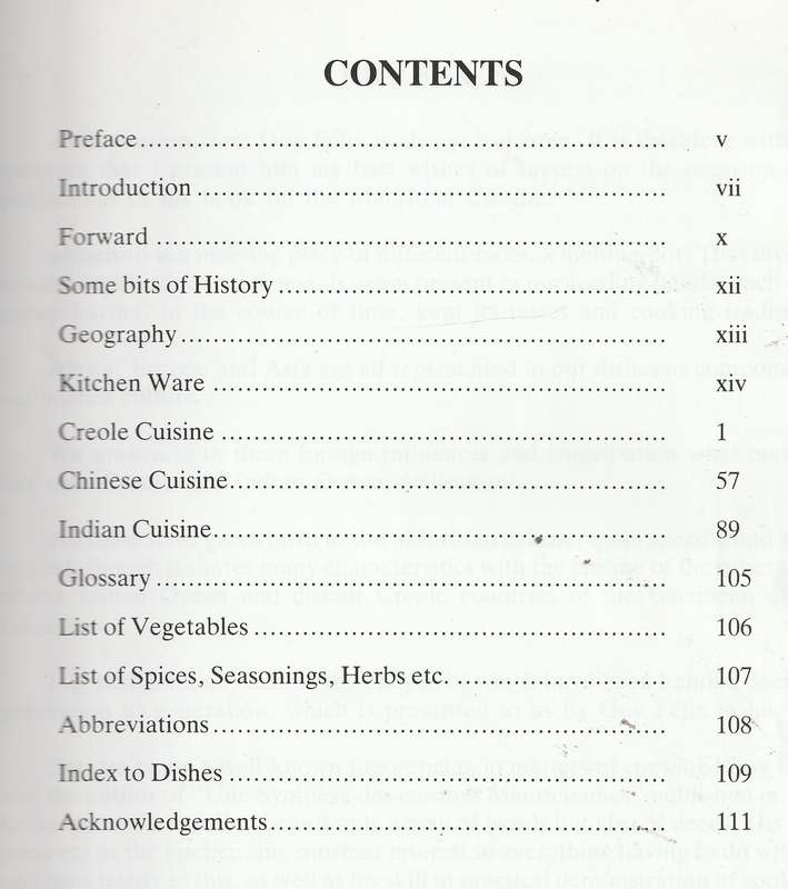 GENUINE CUISINE OF MAURITIUS by Guy Felix