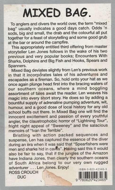 MIXED BAG: SHORT STORIES OF SPEAKFISHING, ANGLING & MORE by Len Jones