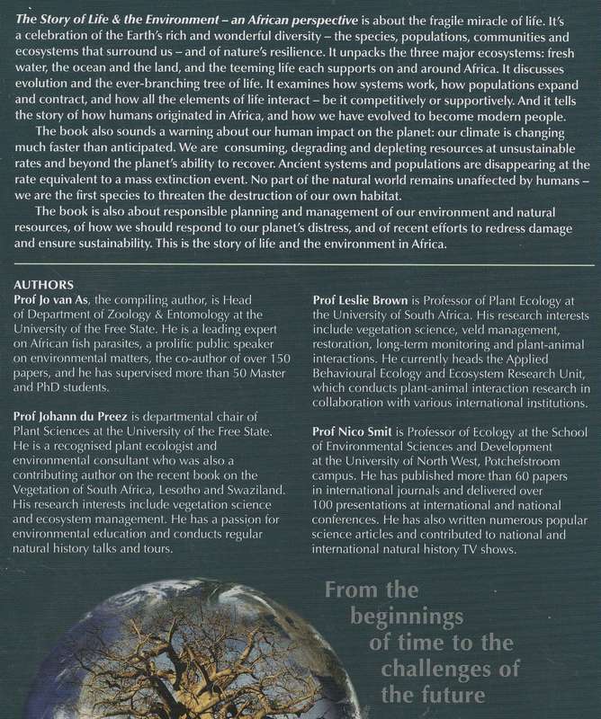 THE STORY OF LIFE & THE ENVIRONMENT: AN AFRICAN PERSPECTIVE