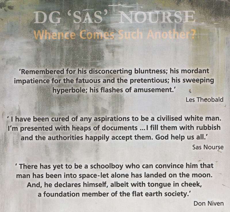 DG 'SAS' NOURSE: WHENCE COMES SUCH ANOTHER? compiled by Clive Shedlock & Jeremy Oddy