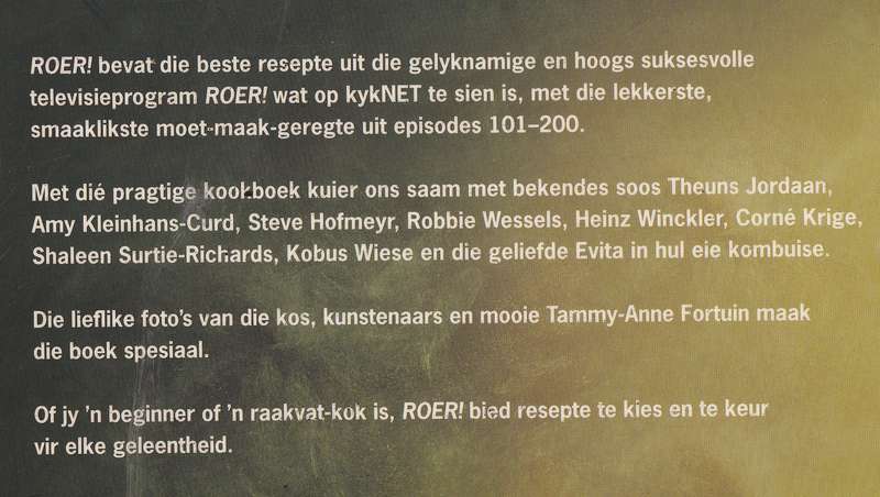 ROER! - saamgestel deur Marike Bekker