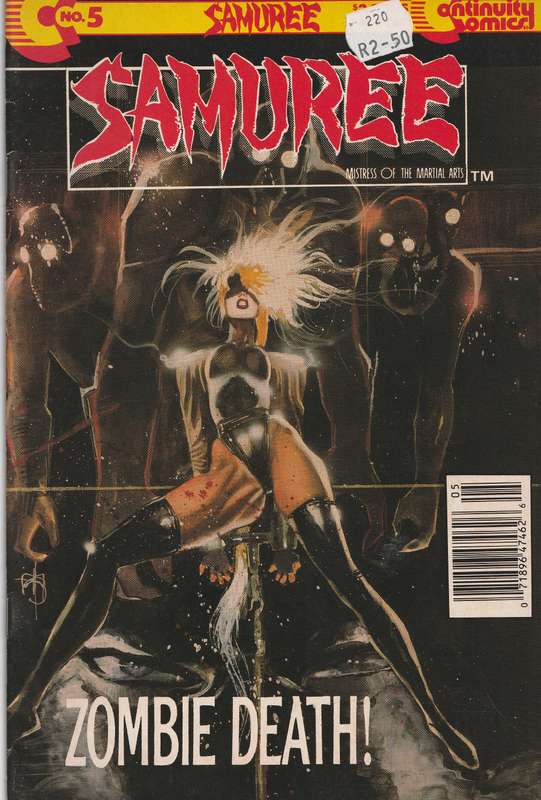 SAMUREE COMICS # 5, 6, 8 & 9 - (1989)