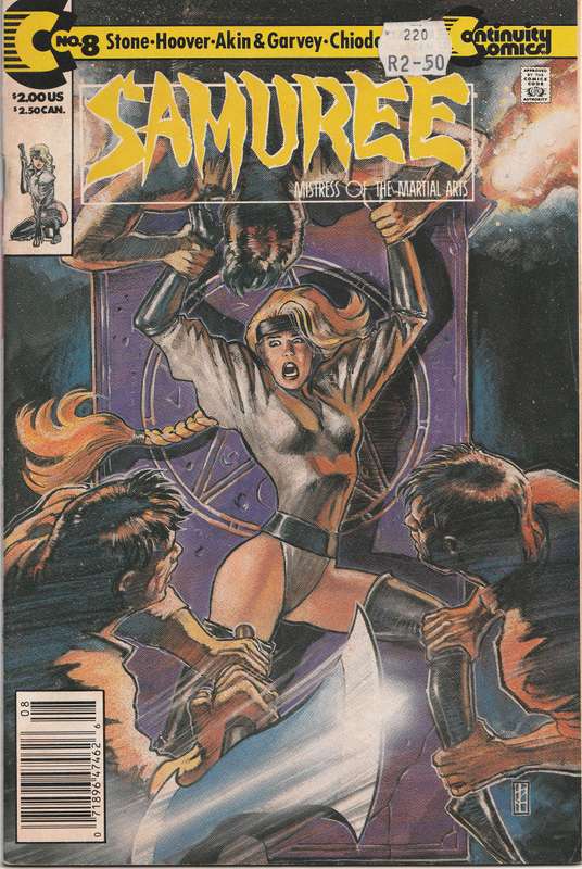 SAMUREE COMICS # 5, 6, 8 & 9 - (1989)