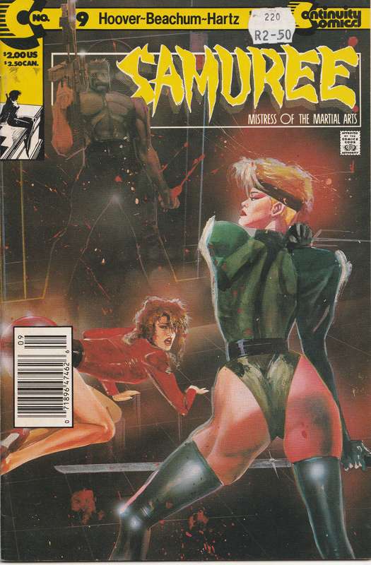 SAMUREE COMICS # 5, 6, 8 & 9 - (1989)