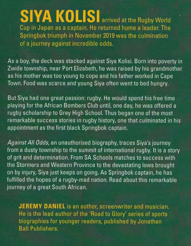 SIYA KOLISI: AGAINST ALL ODDS by Jeremy Daniel