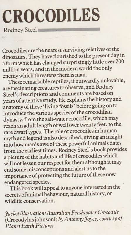 CROCODILES by Rodney Steel