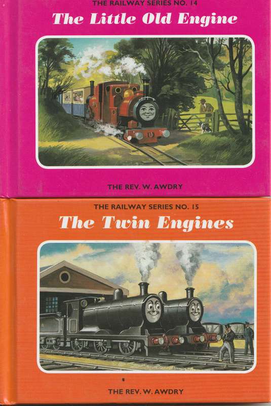 THE RAILWAY SERIES BOOKS - No's 2, 10, 14, 15, 18, 20, 21, 23, 30 & 35