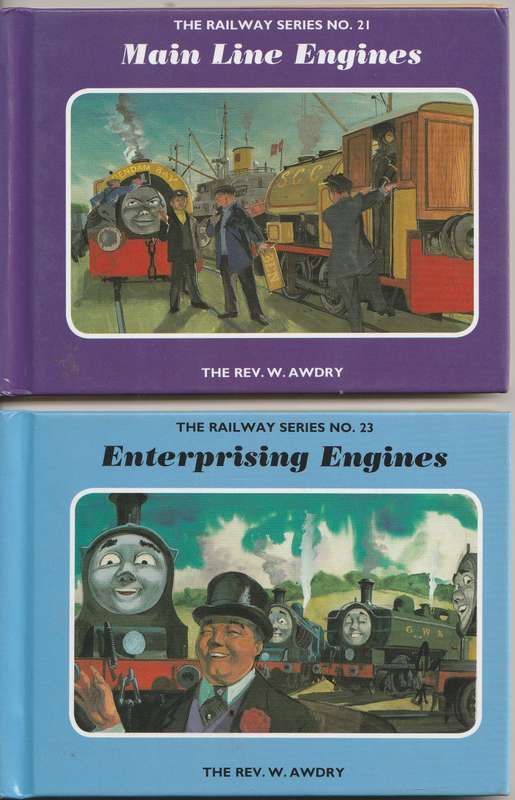 THE RAILWAY SERIES BOOKS - No's 2, 10, 14, 15, 18, 20, 21, 23, 30 & 35