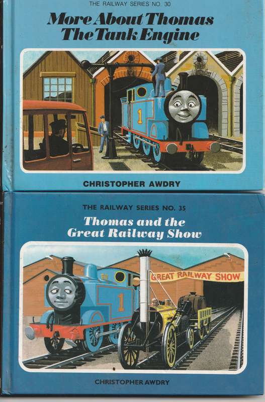 THE RAILWAY SERIES BOOKS - No's 2, 10, 14, 15, 18, 20, 21, 23, 30 & 35