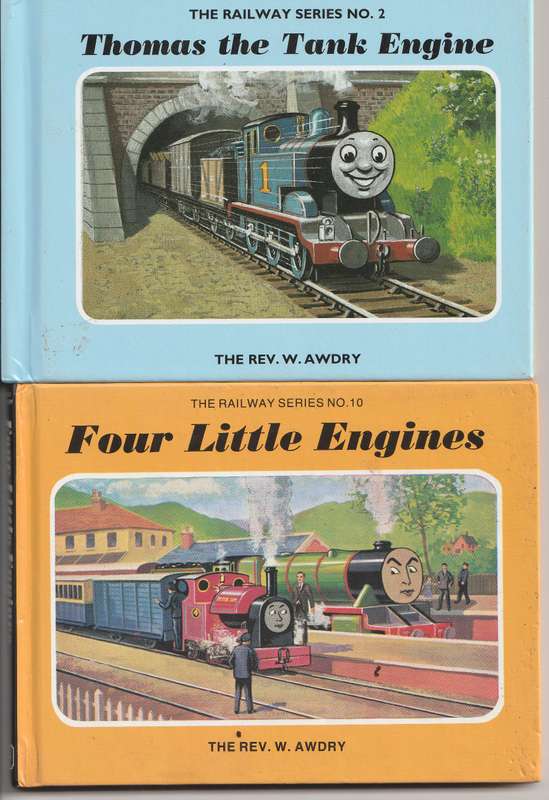 THE RAILWAY SERIES BOOKS - No's 2, 10, 14, 15, 18, 20, 21, 23, 30 & 35