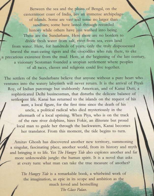 THE HUNGRY TIDE by Amitav Ghosh