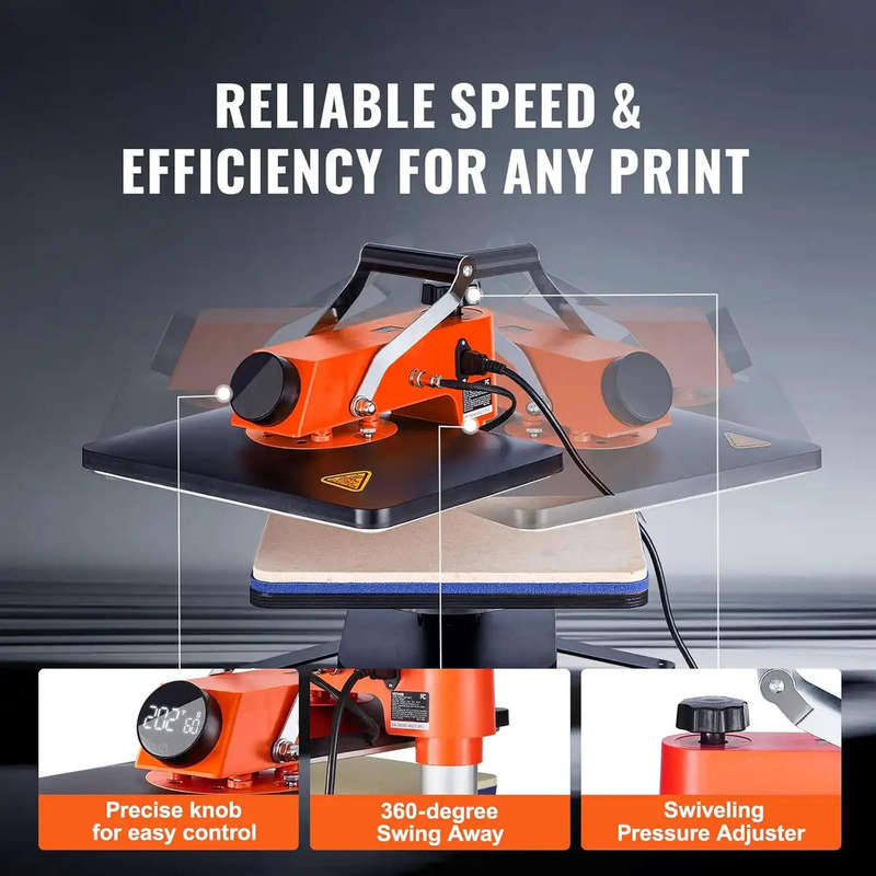 Heat Press Machine  Multifunction Combo Set