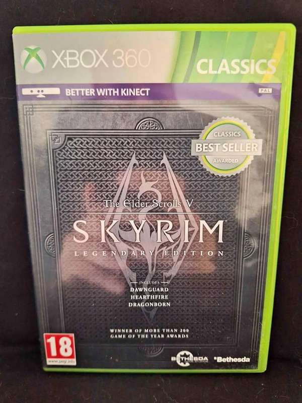 The Elder Scrolls 5 (V) Skyrim Legendary Edition - Xbox 360