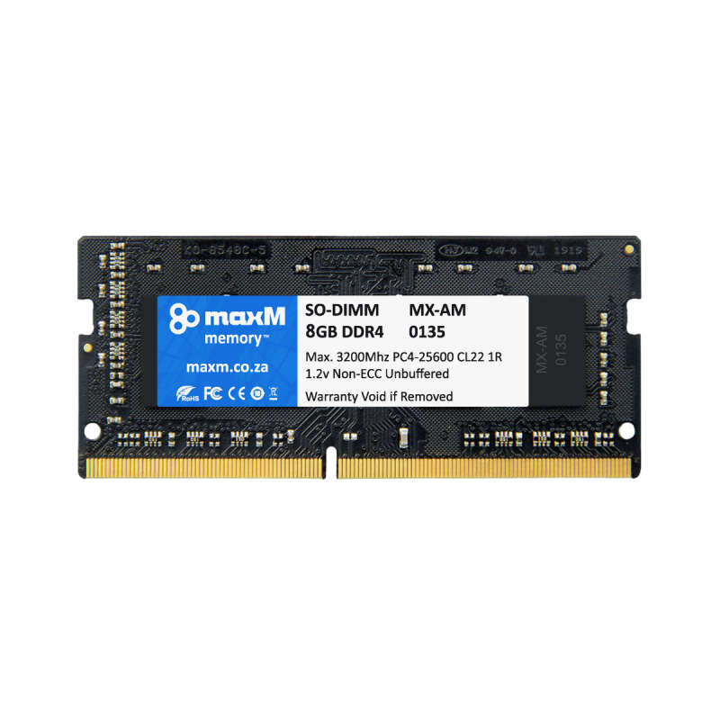 MaxM 8GB DDR4 RAM S0-Dimm (laptop)