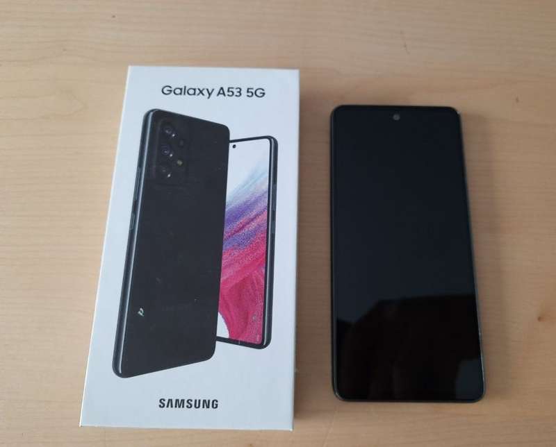 SAMSUNG GALAXY A53 5G/ QUADRUPLE 64MP CAMERA, 128G/6G,IN-DISPLAY FINGERPRINT