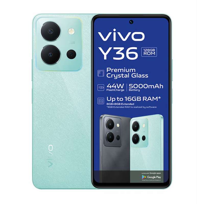 Like new Vivo Y36 smartphone 2024 model, 16GB/128GB, 50MP camera, Snapdragon chip