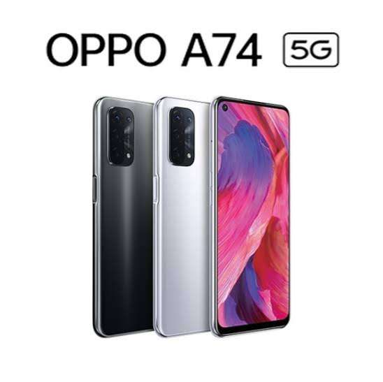 SMARTPHONE OPPO A74 5G || 128G/6G, 48MP TRIPLE CAM,FINGERPRINT BARGAIN