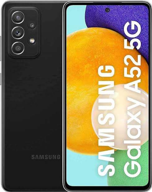 SAMSUNG GALAXY A52 5G SMARTPHONE || 128G/6G, 64MP QUADRUPLE CAM,4K, AMAZING PHONE