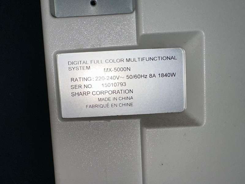 Sharp Printer MX-5000N