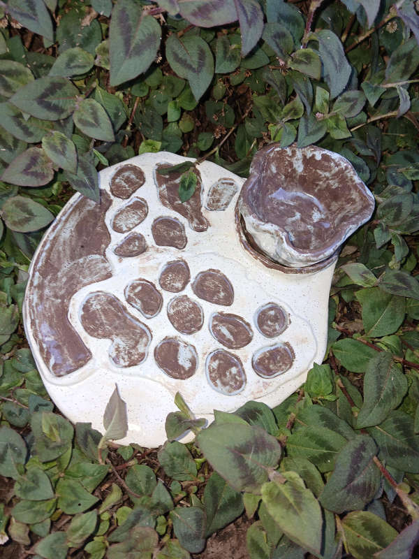 Handmade Ceramic paint pallete
